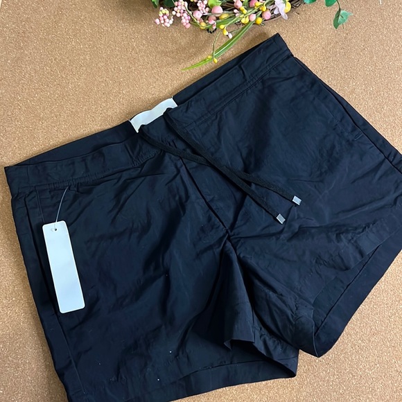 SOLID & STRIPED THE CHARLIE SHORT BLACK UNISEX - Picture 1 of 16